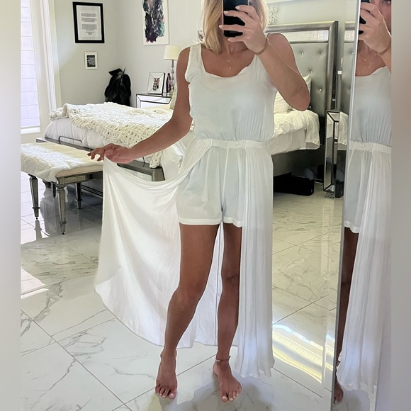 Stelios Koudounaris white jump dress Medium DESIGNER limited edition! - Picture 6 of 8